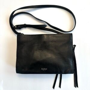 Botkier Essex black leather crossbody bag
